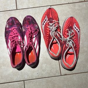 Track and field Spikes (indoor and outdoor)